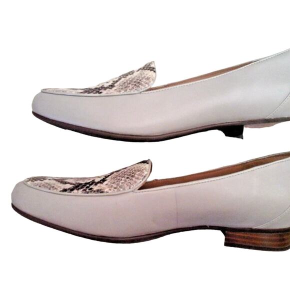 Clarks NWOB Un Blush Ease Stone Combi Leather Upper Loafer Flats Sz 7.5w Classic - Picture 5 of 8